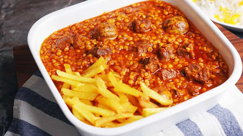 کنسرو خورشت قیمه با گوشت تازه آماده ی مصرف ذائقه های ایرانی