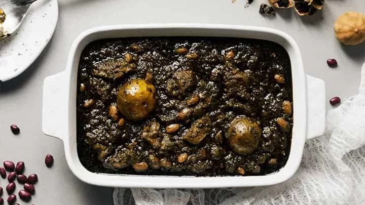 تصویر 3 از کنسرو خورشت قورمه سبزی با کیفیت بالا عالی