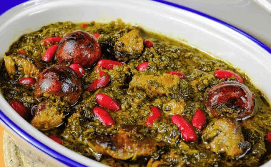 تصویر 1 از کنسرو خورشت قورمه سبزی با کیفیت بالا عالی