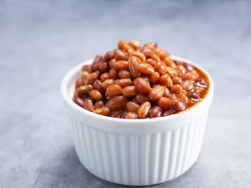 کنسرو لوبیا با ادویه‌ جات مخصوص درجه یک