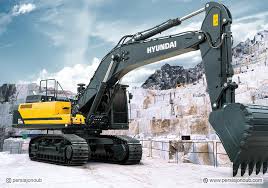 تصویر 3 از لودر بکهو هیوندای سیستم هیدرولیک قوی برای انجام سریع عملیات خاکبرداری