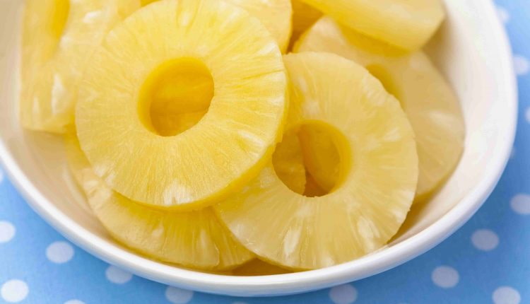 تصویر 3 از کمپوت آناناس شیرین و طبیعی با کیفیت عالی