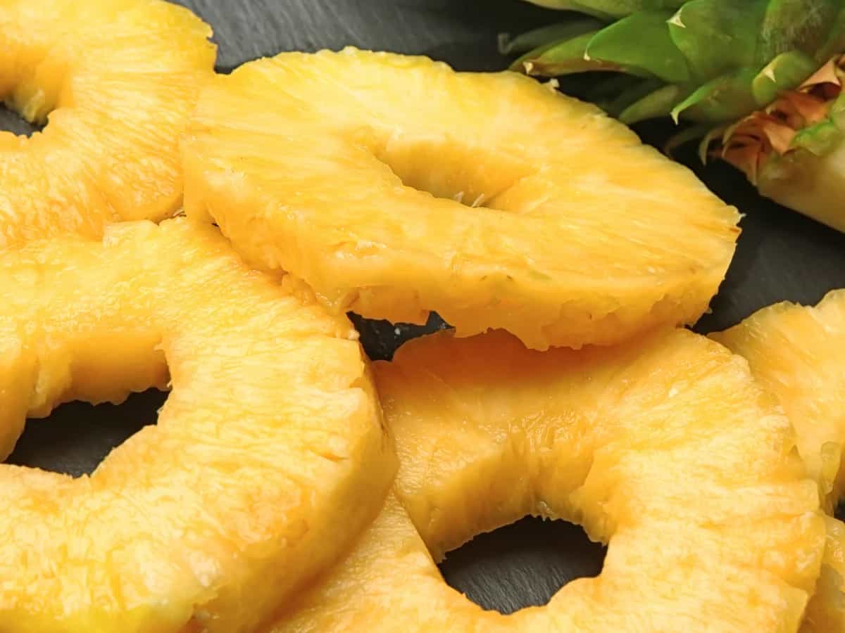 تصویر 1 از کمپوت آناناس شیرین و طبیعی با کیفیت عالی