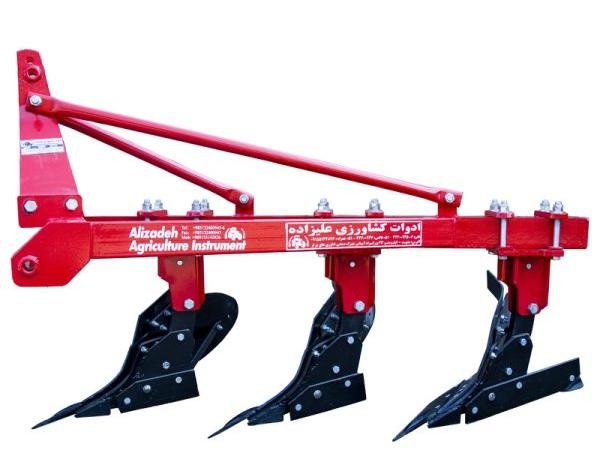 تصویر 3 از گاوآهن هیدرولیکی مجهز به بازوی فشار سنج برای تنظیم لحظه‌ ای شخم