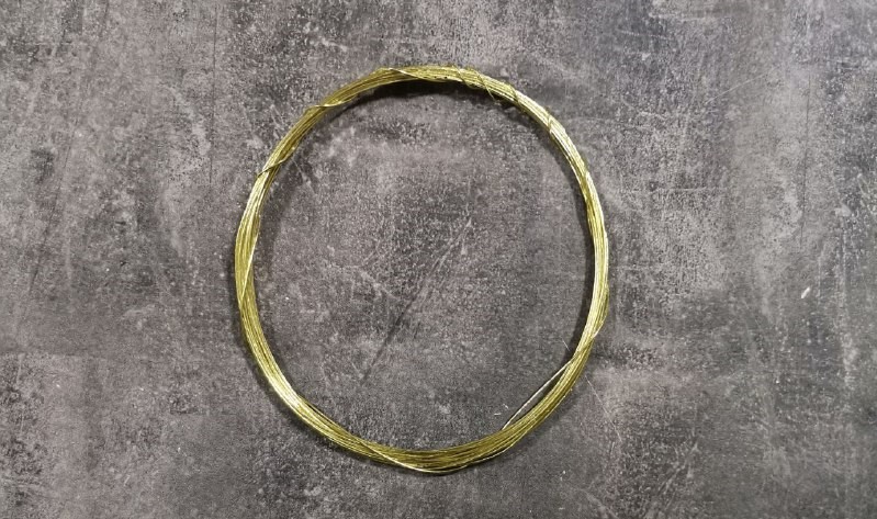 تصویر 1 از انواع سیم مفتول طلایی ضخیم با مقاومت بالا
