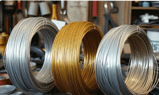 تصویر 2 از انواع سیم مفتول طلایی ضخیم با مقاومت بالا