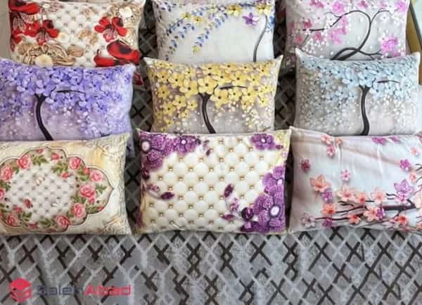 بالشت های دیزاین دار با رنگ‌ بندی متنوع و جذاب