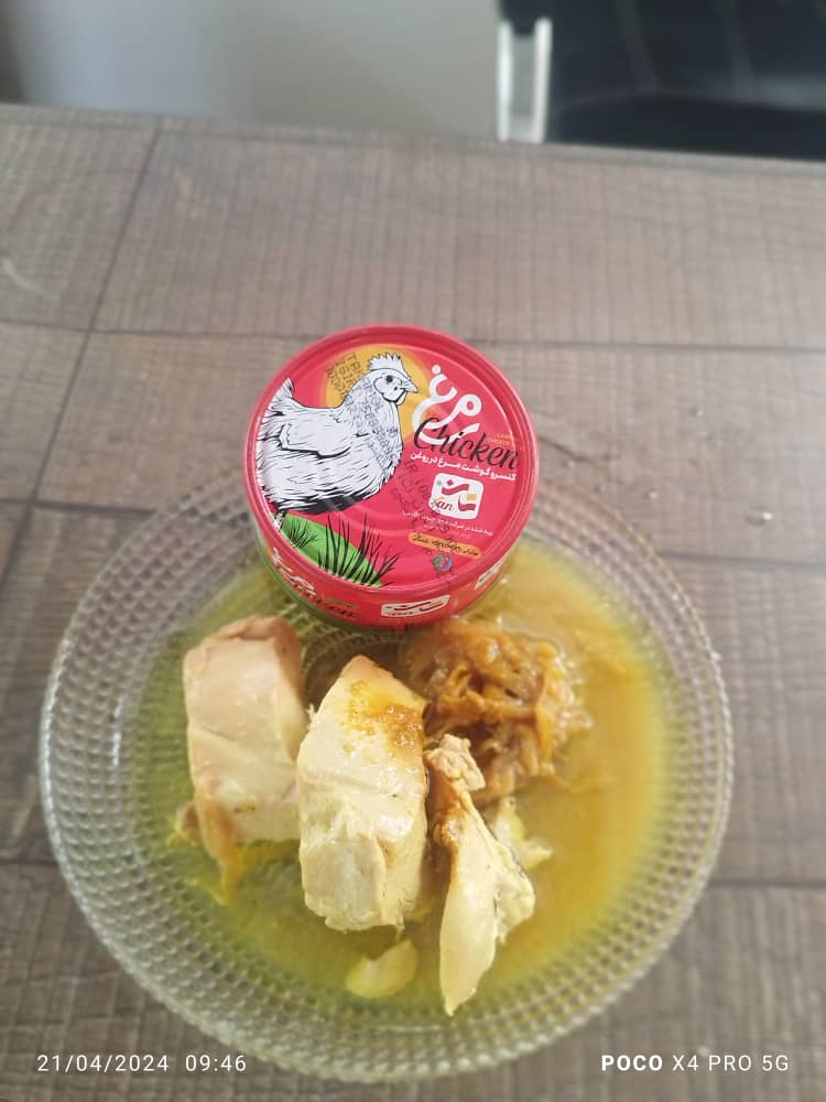 کنسرو مرغ