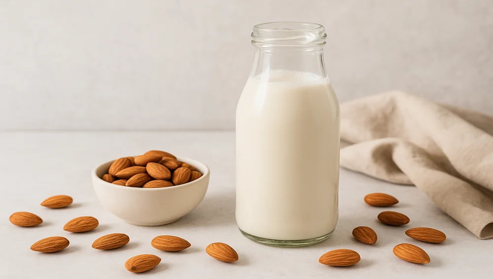 تصویر 3 از شیر بادام مرغوب مخصوص صبحانه انرژی‌ زا و سالم