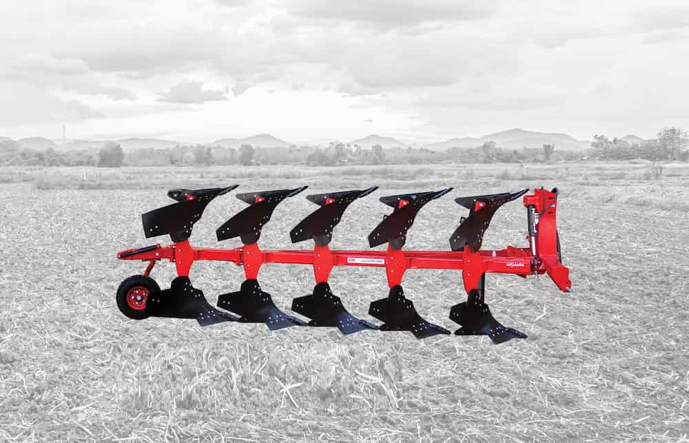 تصویر 3 از گاو آهن کمانی با تیغه‌ های خمیده برای شکافت آسان خاک