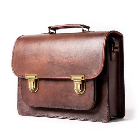 کیف چرم بوفالو رسمی با طراحی استاندارد