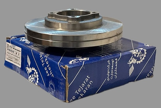 تصویر 4 از ديسک ترمز جلو پرايد با کيفيت استاندارد و دوام بالا