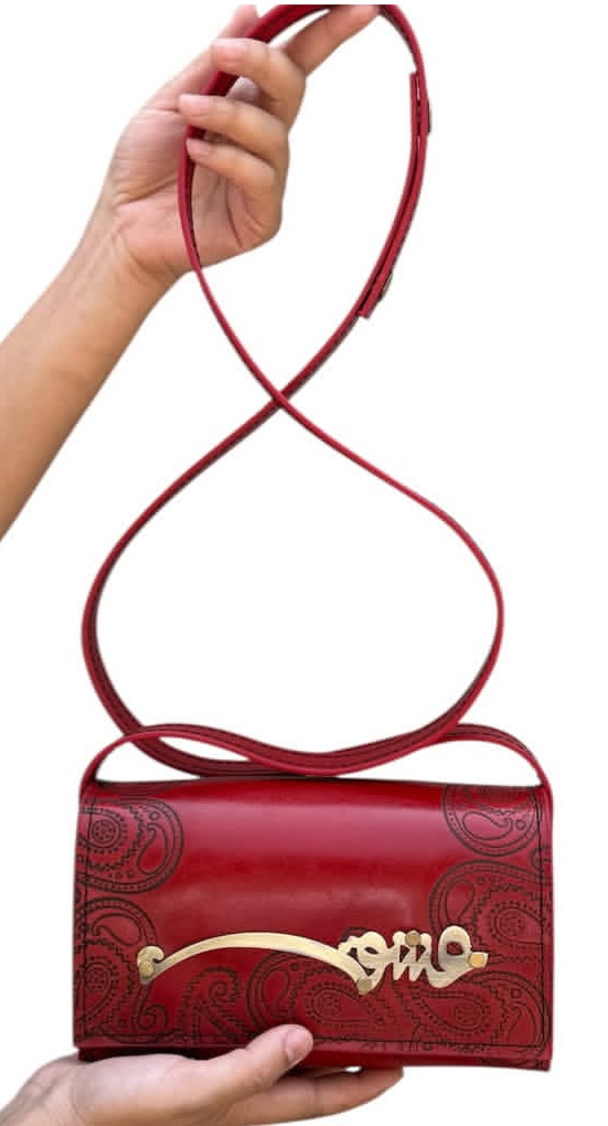 کیف دوشی زنانه چرم گاوی باقیمت استثنایی