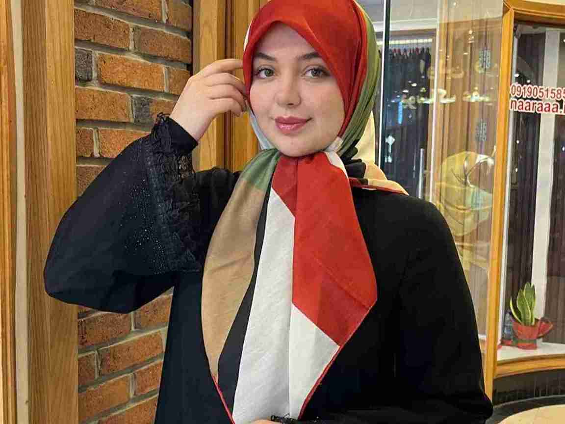 خرید روسری نخی