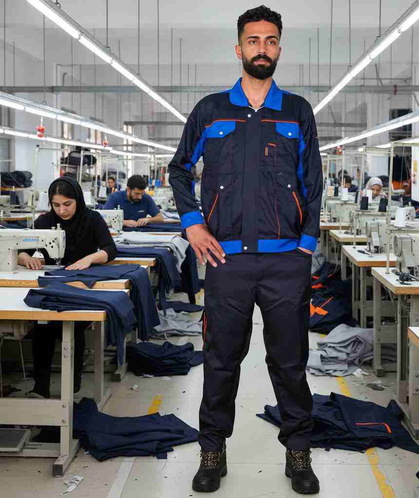 تصویر 1 از بزرگترین تولیدی لباس کار در تهران + گاردپوش