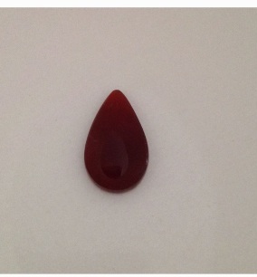 تصویر 1 از نگین عقیق قرمز طبیعی ایران