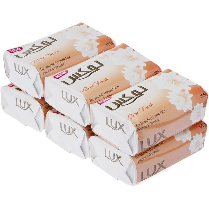 صابون لوکس با رایحه گل یاس وزن ۹۰ گرم عمده