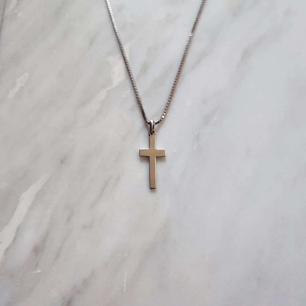 تصویر 4 از گردنبند نقره صلیب زنانه مناسب هدیه به عزیزان و دوستان