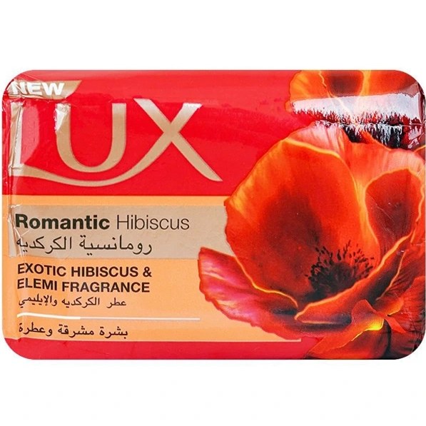 صابون لوکس اصل عربی رومانتیک هیبیسکوز قرمز 170 گرمی