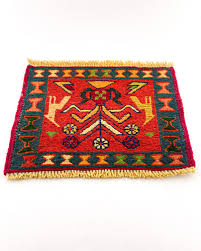 تصویر 1 از گلیم دستبافت کوچک انتخابی کاربردی برای دکوراسیون