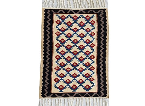 تصویر 4 از گلیم دستبافت کوچک انتخابی کاربردی برای دکوراسیون