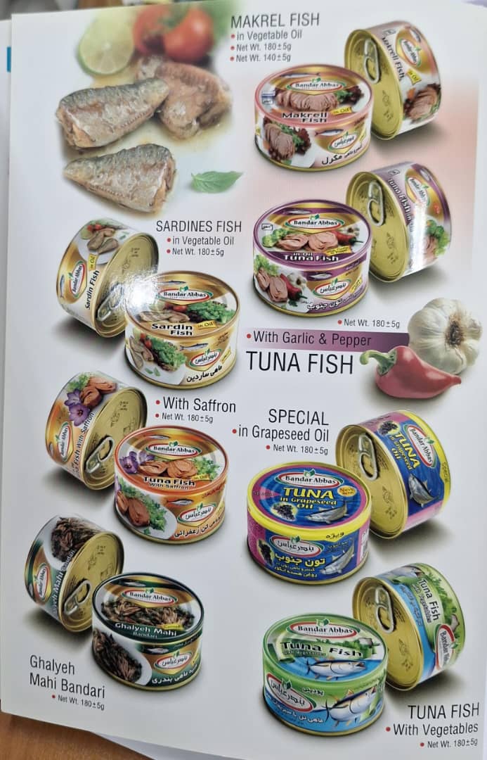 کنسرو ماهی زرتن مناسب برای صادرات