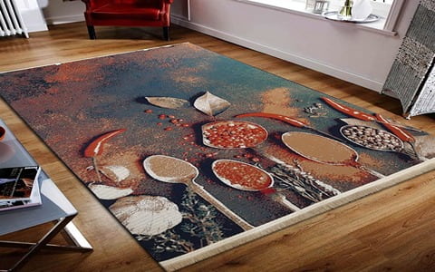 تصویر 3 از گلیم دستبافت 9 متری انتخابی ایده آل برای پذیرایی