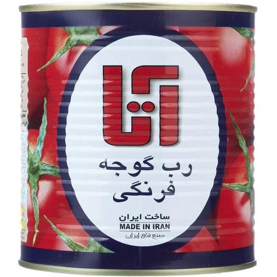رب گوجه فرنگی آتا 800 گرمی با کیفیت و طعم عالی