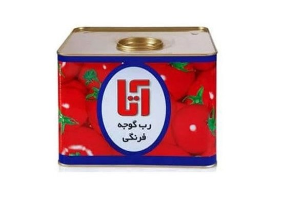 رب گوجه فرنگی آتا 4.5 کیلوگرم عمده
