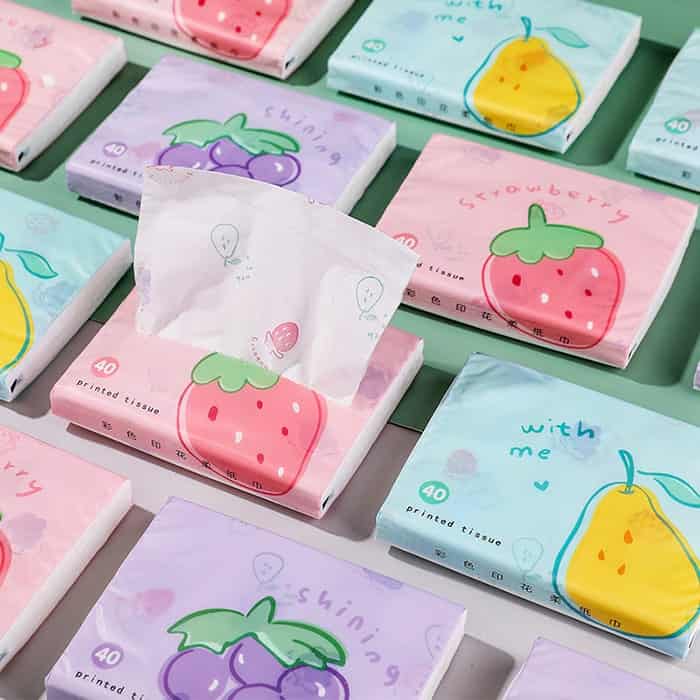 تصویر 4 از دستمال کاغذی شکل دار بسته‌ های جذاب و قابل استفاده در مهمانی‌