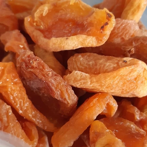 زرد الو خشک شده ممتاز با رنگ و بافت عالی