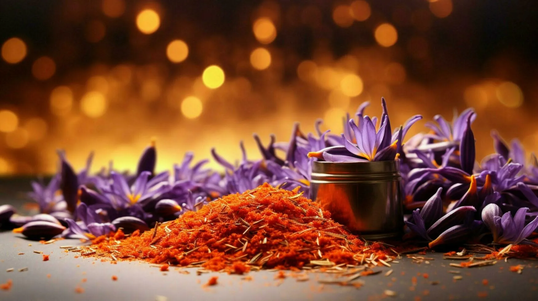 تصویر 4 از زعفران دستچین ممتاز با بافت سالم و درخشان