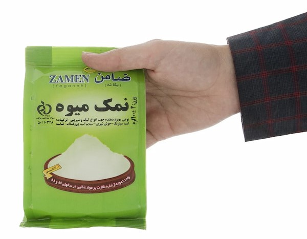 تصویر 2 از نمک میوه ای ضامن 100 گرمی با کیفیت بالا و خالص