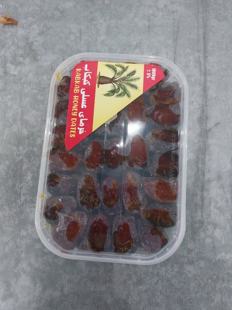 تصویر 4 از خرما عسلی کبکاب کریستال ۱۰۰۰ گرمی