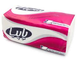 تصویر 2 از دستمال کاغذی جعبه ای سبک و قابل حمل با تنوع رنگ‌