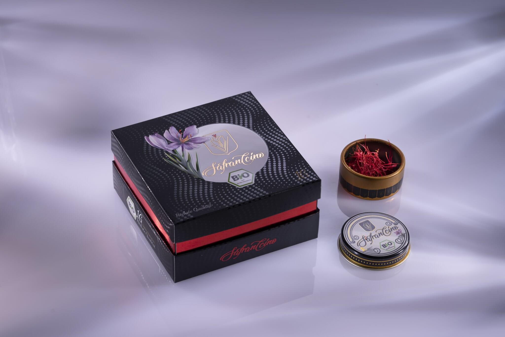 تصویر 2 از زعفران بسته بندی لوکس رشته‌ های جمع‌ آوری‌ شده با فرآیند سنتی