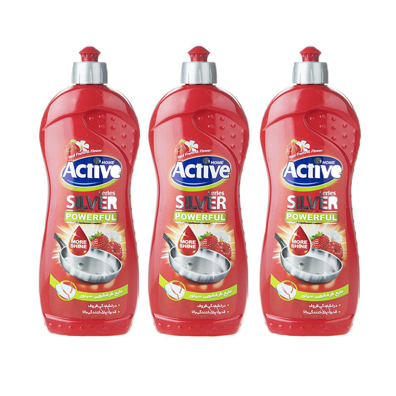 تصویر 4 از مایع ظرفشویی قرمز اکتیو درجه یک بدون‌ رسوب