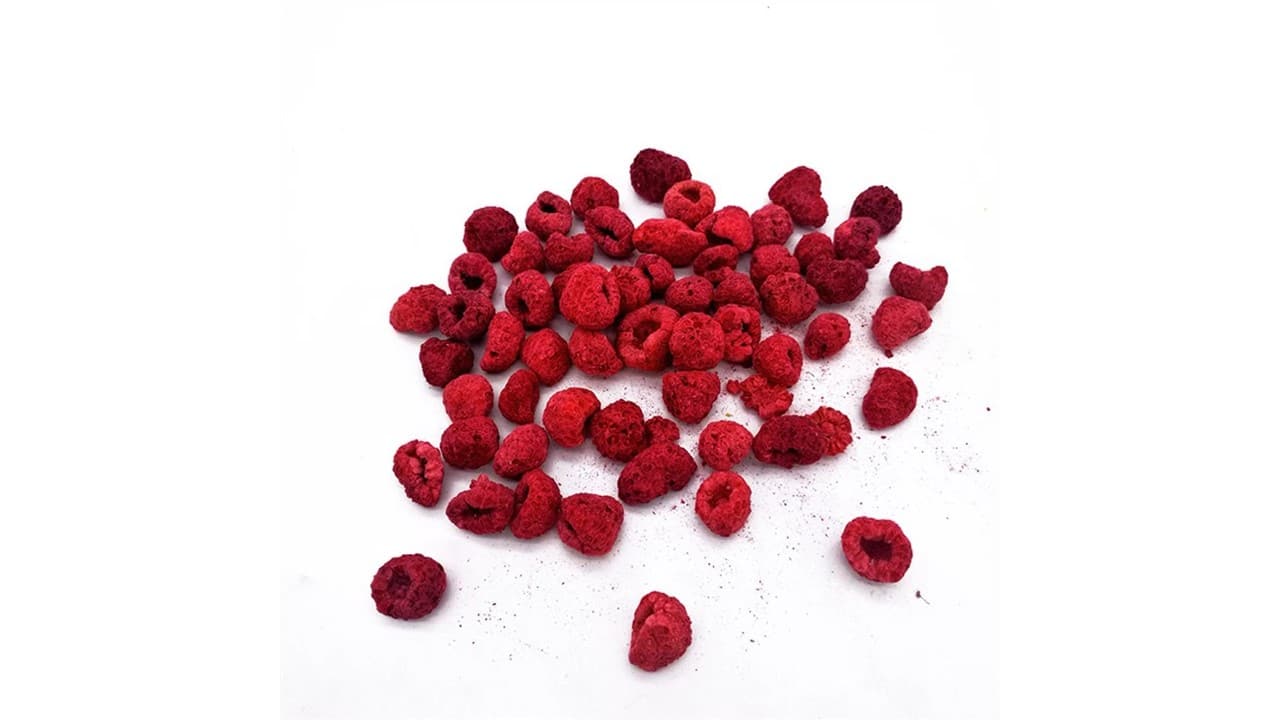 تصویر 2 از تمشک خشک شده بدون شکر و مواد نگهدارنده و خاص