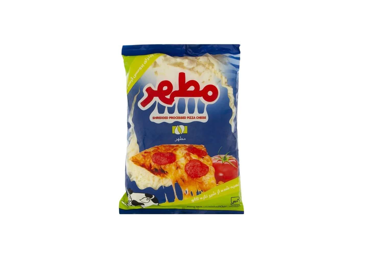 پنیر پیتزا مطهر با طعم ملایم و دلپذیر