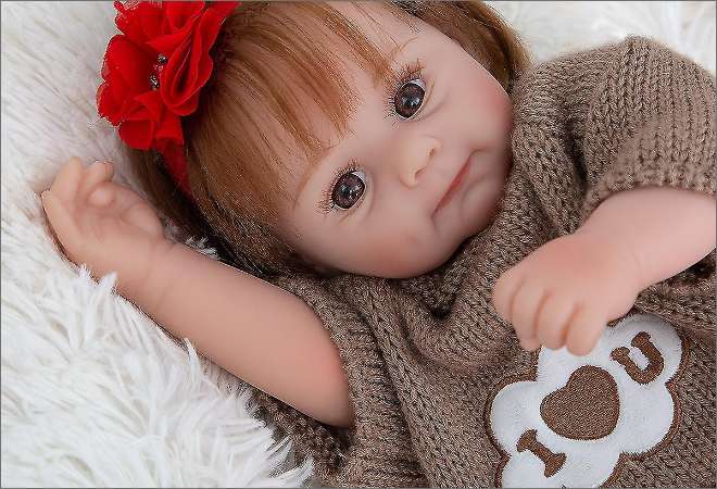 تصویر 4 از عروسک سیلیکونی لوکس مناسب هدیه