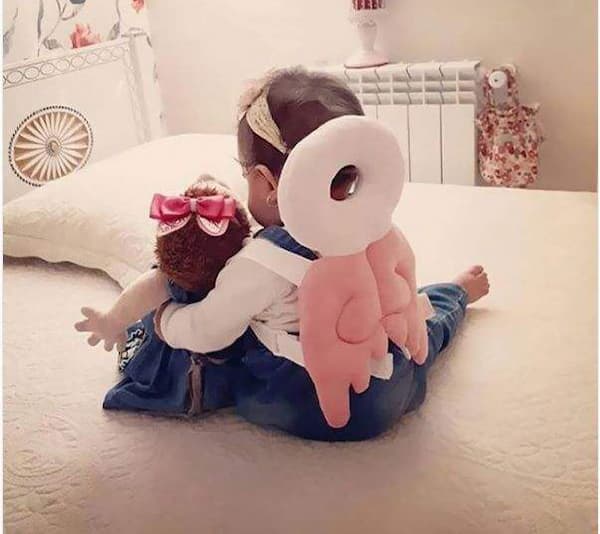 تصویر 2 از بالشت ضربه گیر نوزاد با کیفیت بالا و طراحی استاندارد برای خواب راحت