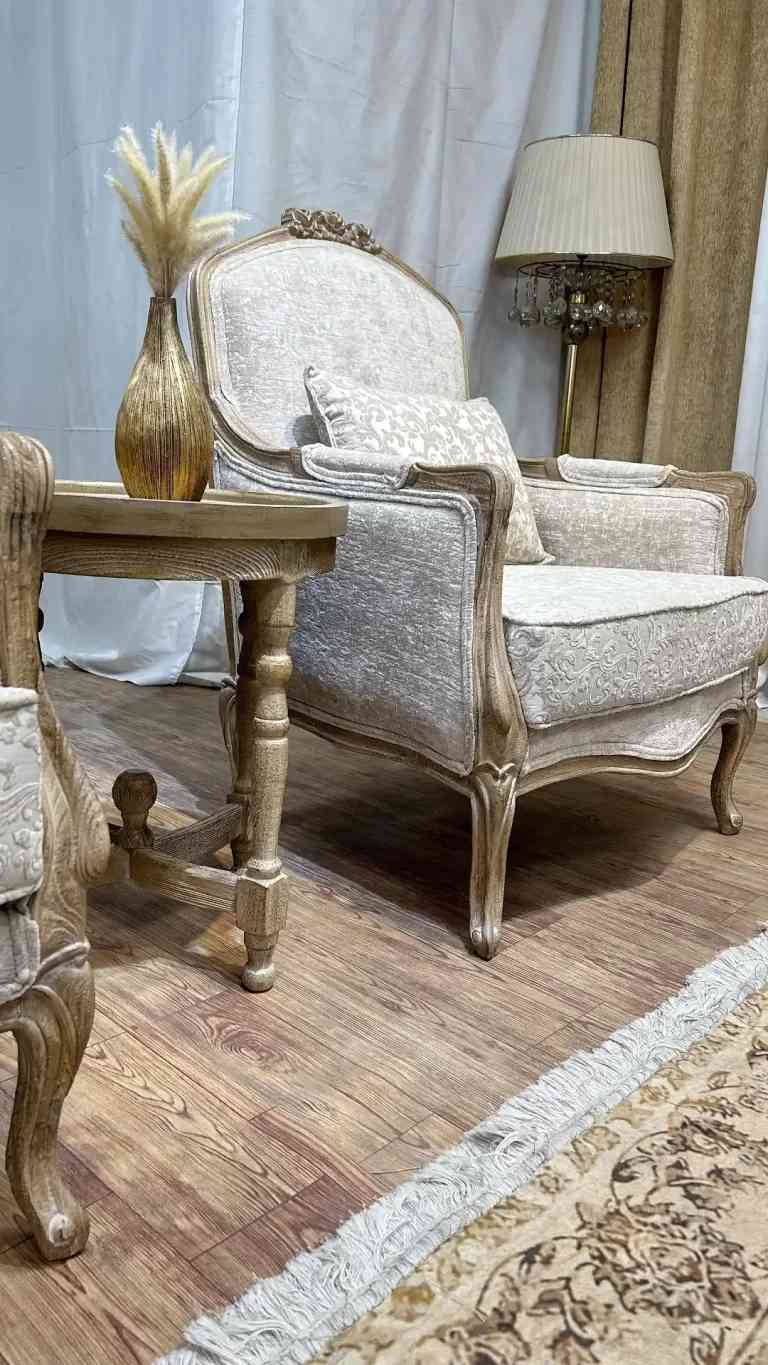 خرید مبل ۳ گل ابزاری سبک کلاسیک + قیمت فروش استثنایی