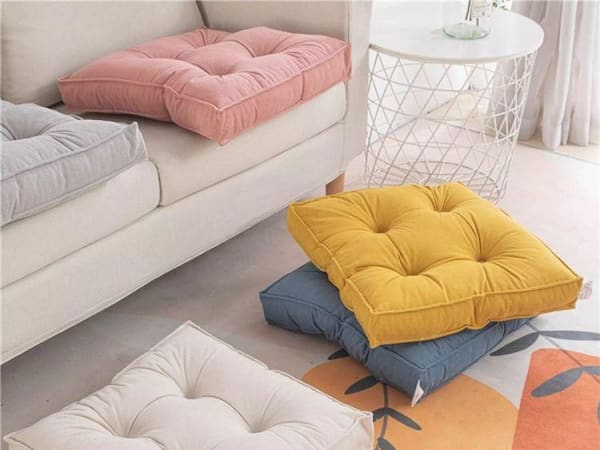 بالشت نشیمنگاه نرم و لطیف با رویه قابل شستشو و با دوام