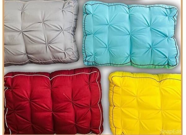 تصویر 1 از بالشت چروک با طراحی ارگونومیک برای کاهش درد گردن