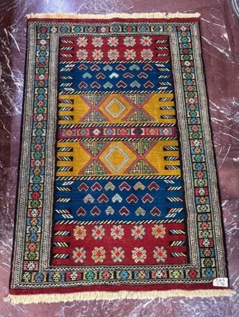 تصویر 1 از گلیم سوماک دست بافت قوچان خراسان