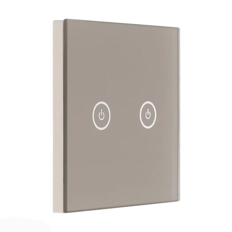 تصویر 3 از کلید و پریز برق دیواری طرح جدید لمسی سفید