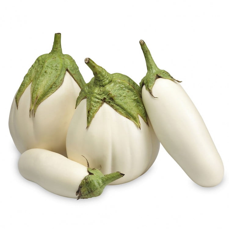 تصویر 4 از بادمجان سفید ارگانیک و طبیعی با مزه دلپذیر