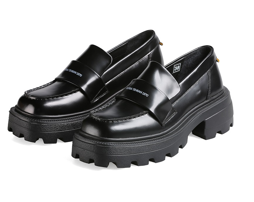 کفش چرم لوفر مردانه با قالب راحتی سبک و نرم