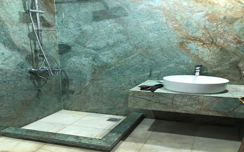 تصویر 4 از سنگ گرانیت آبی فیروزه ای سنگ گرانیت آبی فیروزه ای