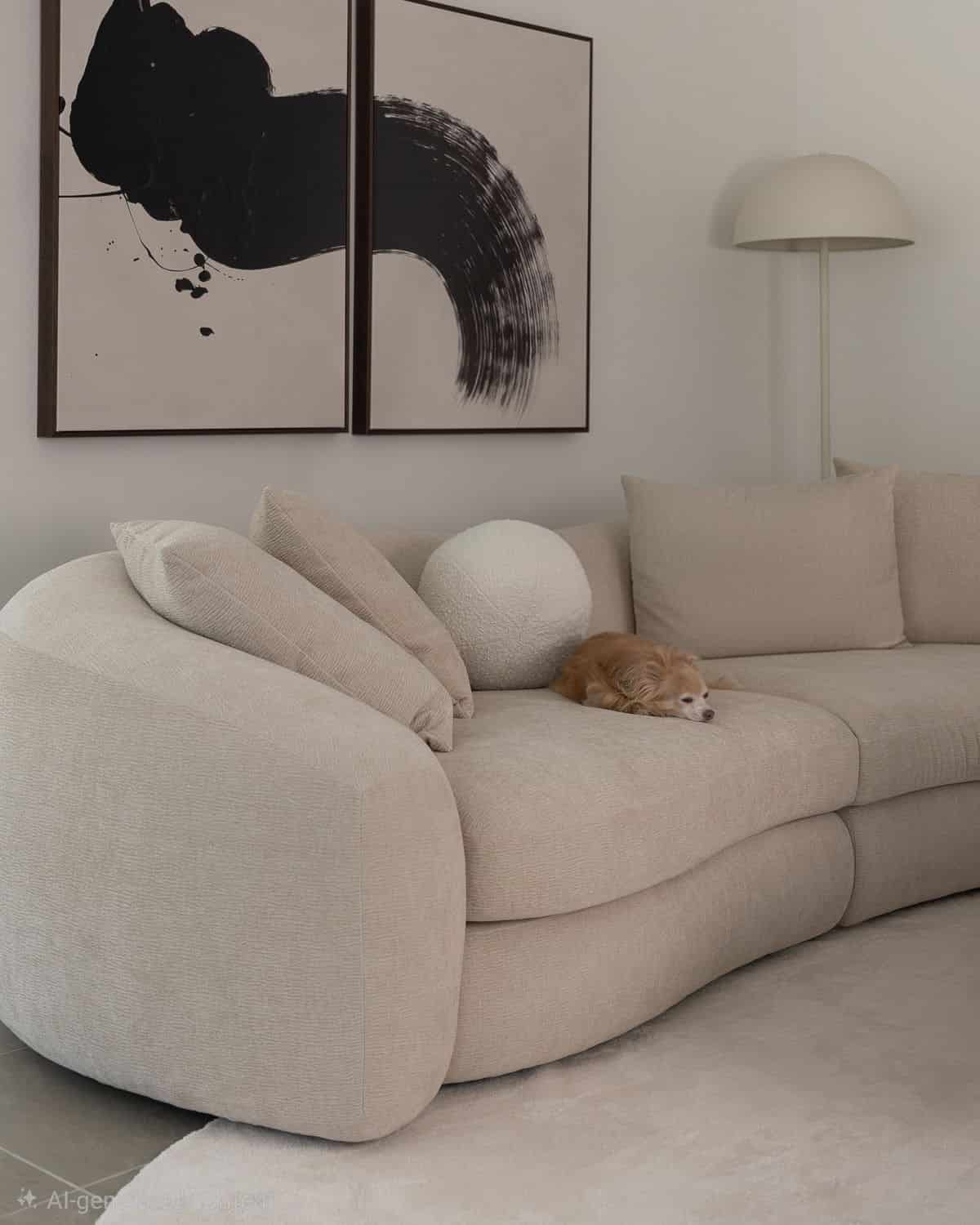 تصویر 1 از مبلمان کلاسیک مناسب پذیرایی با تنوع رنگ و پارچه